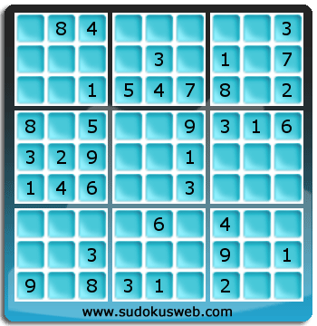 Sudoku von einfacher höhe