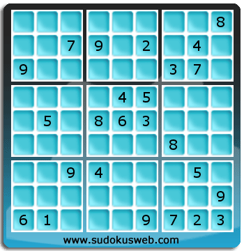 Nivel Dificil de Sudoku Nivel Dificil de Sudoku