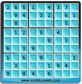 Sudoku von einfacher höhe