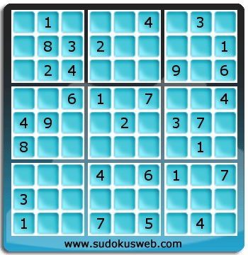 Sudoku von mittelmässiger höhe Sudoku von mittelmässiger höhe