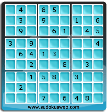 Sudoku de Niveau Moyen Sudoku de Niveau Moyen