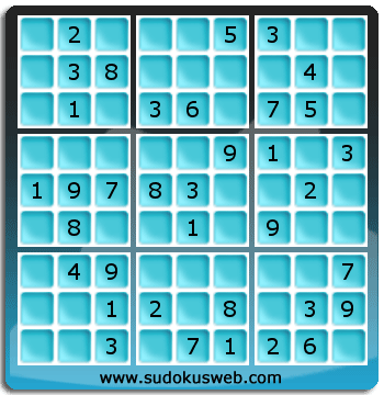 Sudoku von einfacher höhe