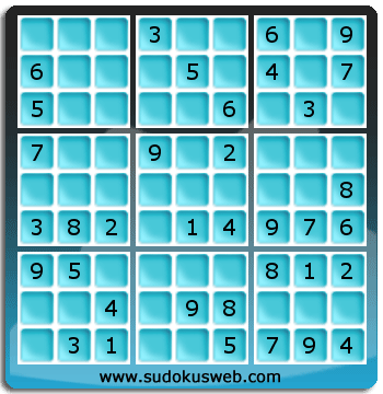 Sudoku von einfacher höhe