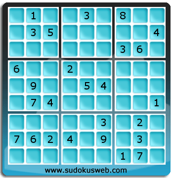 Sudoku von Fachmännischer höhe