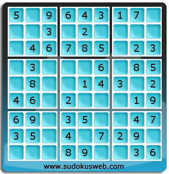 Sudoku von sehr einfacher höhe