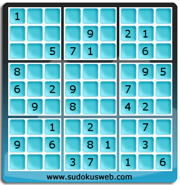 Sudoku von mittelmässiger höhe