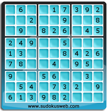 Sudoku von sehr einfacher höhe