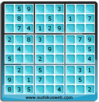 Sudoku de Niveau Facile Sudoku de Niveau Facile