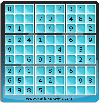 Sudoku de Nivel Muy Fácil