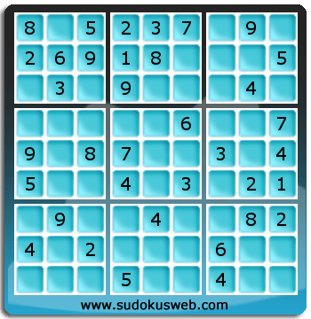 Sudoku von einfacher höhe