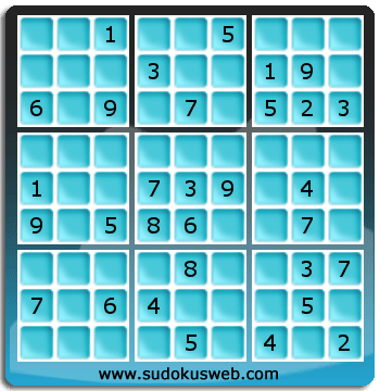 Sudoku von mittelmässiger höhe