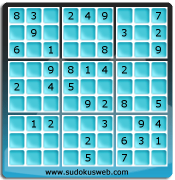 Sudoku von einfacher höhe