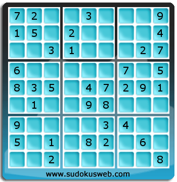 Sudoku de Niveau Facile Sudoku de Niveau Facile