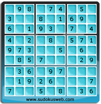 Sudoku de Niveau Très Facile Sudoku de Niveau Très Facile