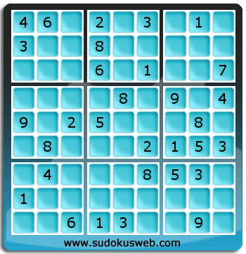 Sudoku von mittelmässiger höhe