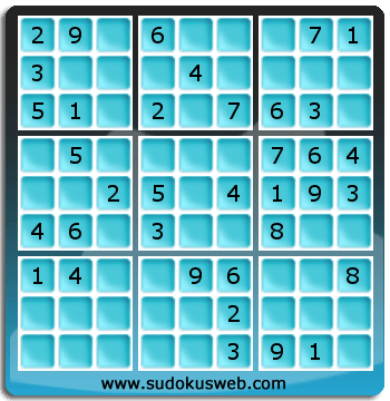 Sudoku de Niveau Facile Sudoku de Niveau Facile