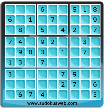 Sudoku de Niveau Facile Sudoku de Niveau Facile