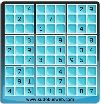 Sudoku de Niveau Moyen Sudoku de Niveau Moyen
