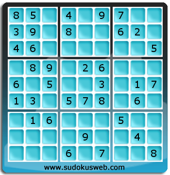 Sudoku de Niveau Facile Sudoku de Niveau Facile