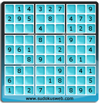 Sudoku de Niveau Très Facile