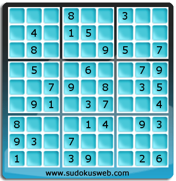 Sudoku de Niveau Facile Sudoku de Niveau Facile
