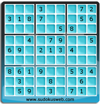 Sudoku von einfacher höhe