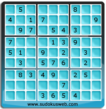 Sudoku von einfacher höhe