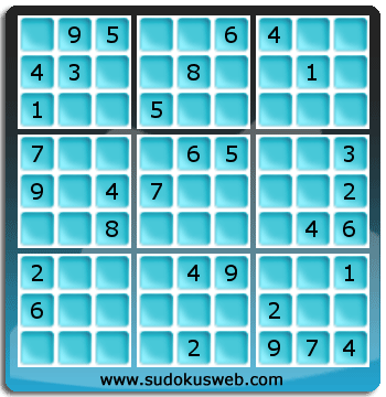 Sudoku von mittelmässiger höhe