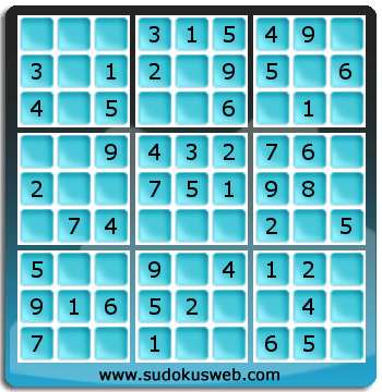 Nivel Muito Facil de Sudoku