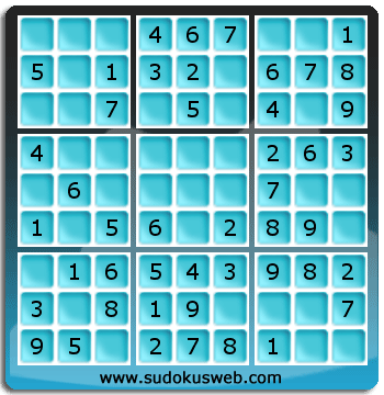 Sudoku de Niveau Très Facile Sudoku de Niveau Très Facile
