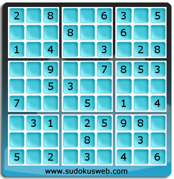 Sudoku de Niveau Facile Sudoku de Niveau Facile