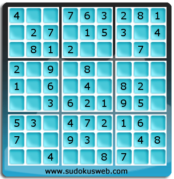 Sudoku de Nivel Muy Fácil