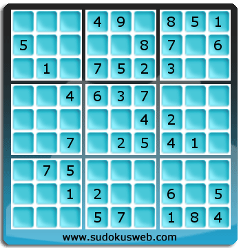 Sudoku de Nivell Fàcil Sudoku de Nivell Fàcil