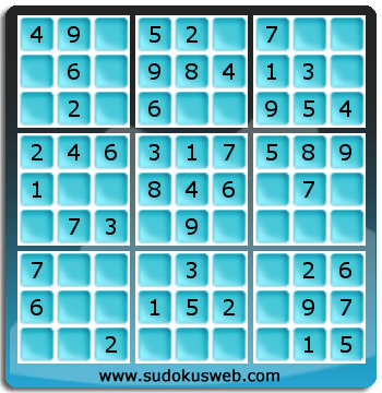 Sudoku von sehr einfacher höhe