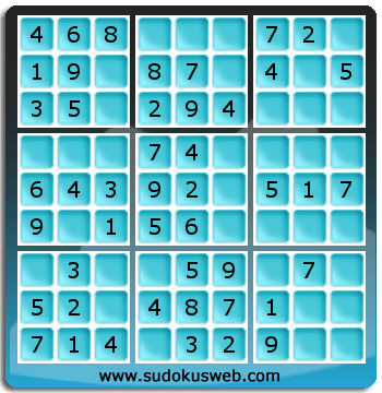 Nivel Muito Facil de Sudoku Nivel Muito Facil de Sudoku