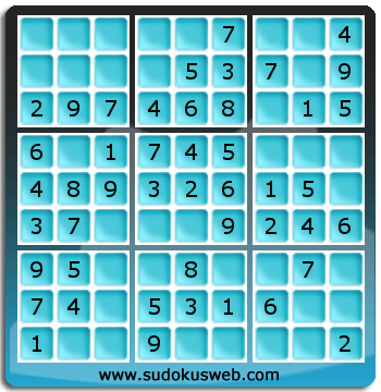 Sudoku de Niveau Très Facile