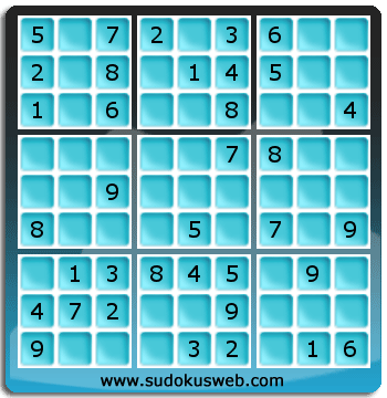 Sudoku de Nivel Fácil Sudoku de Nivel Fácil