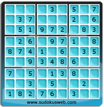 Sudoku de Niveau Très Facile Sudoku de Niveau Très Facile