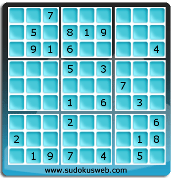 Sudoku von Fachmännischer höhe