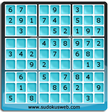 Sudoku de Nivel Muy Fácil