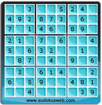 Nivel Muito Facil de Sudoku