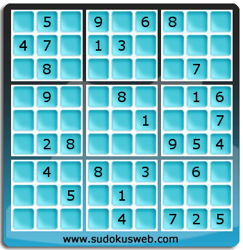 Sudoku von mittelmässiger höhe