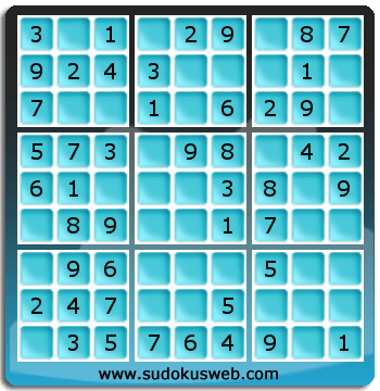 Nivel Muito Facil de Sudoku Nivel Muito Facil de Sudoku