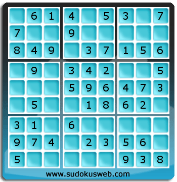 Sudoku de Nivel Muy Fácil