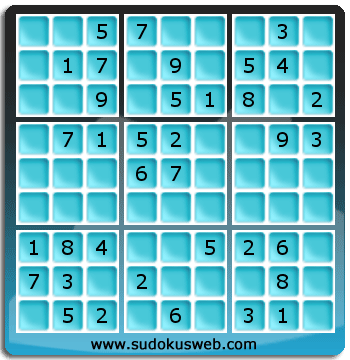 Sudoku von einfacher höhe