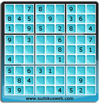 Nivel Facil de Sudoku