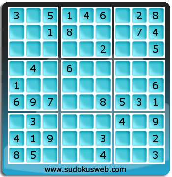 Sudoku von einfacher höhe