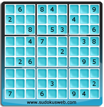 Sudoku von Fachmännischer höhe