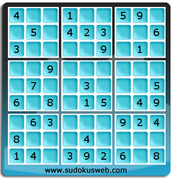 Sudoku von einfacher höhe