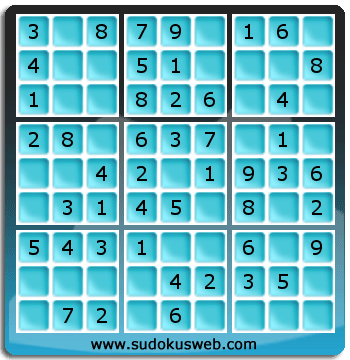 Sudoku de Nivel Muy Fácil